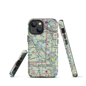 Bradley Airport (FD31) VFR Sectional  Tough iPhone Case