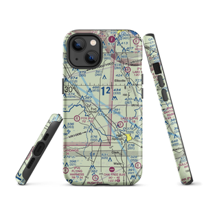 Bradley Airport (FD31) VFR Sectional  Tough iPhone Case