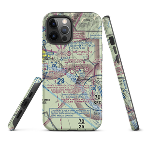 Bradley Sky-Ranch Airport (95Z) VFR Sectional  Tough iPhone Case