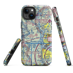 Bradshaw Tree Farm Airport (FL62) VFR Sectional  Tough iPhone Case