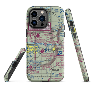 Brady-Pippin Airport (SN20) VFR Sectional  Tough iPhone Case