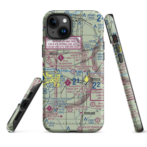 Brady-Pippin Airport (SN20) VFR Sectional  Tough iPhone Case