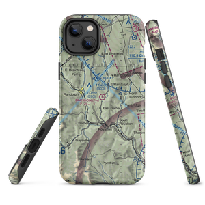 Brandon Airport (VT55) VFR Sectional  Tough iPhone Case