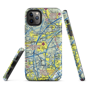 Brandywine Regional Airport (OQN) VFR Sectional  Tough iPhone Case
