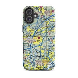 Brandywine Regional Airport (OQN) VFR Sectional  Tough iPhone Case