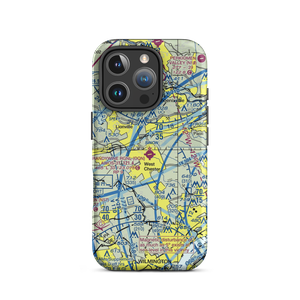 Brandywine Regional Airport (OQN) VFR Sectional  Tough iPhone Case