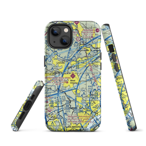 Brandywine Regional Airport (OQN) VFR Sectional  Tough iPhone Case