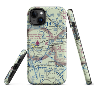 Brandywyne Farms Airport (2VA8) VFR Sectional  Tough iPhone Case