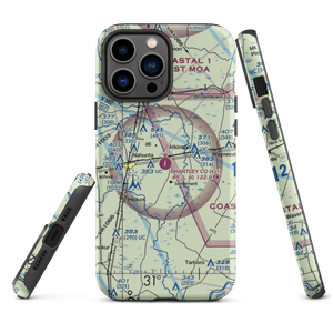 Brantley County Airport (4J1) VFR Sectional  Tough iPhone Case