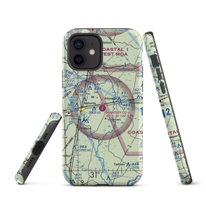 Brantley County Airport (4J1) VFR Sectional  Tough iPhone Case