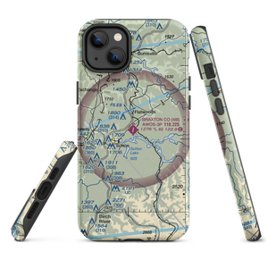 Braxton County Airport (48I) VFR Sectional  Tough iPhone Case