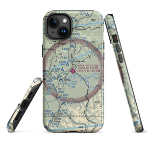 Braxton County Airport (48I) VFR Sectional  Tough iPhone Case