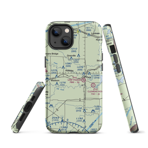 Brazeale Farm Airport (6MO8) VFR Sectional  Tough iPhone Case
