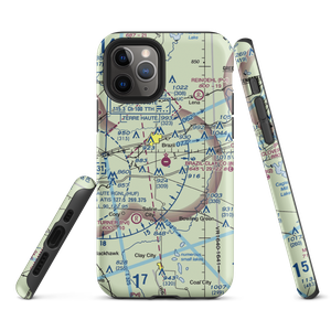 Brazil Clay County Airport (0I2) VFR Sectional  Tough iPhone Case