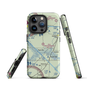 Breckenridge Airport (2MO4) VFR Sectional  Tough iPhone Case