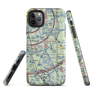 Bredlow Farm Airport (17AR) VFR Sectional  Tough iPhone Case