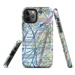 Breezecroft Airport (05MD) VFR Sectional  Tough iPhone Case