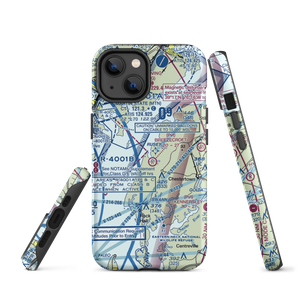 Breezecroft Seaplane Base (23MD) VFR Sectional  Tough iPhone Case