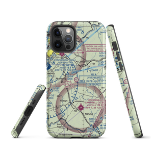 Breezy Knoll Airport (VA13) VFR Sectional  Tough iPhone Case