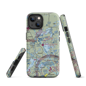 Breezy Point Airport (8MN3) VFR Sectional  Tough iPhone Case