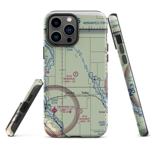 Brekhus Field (2ND9) VFR Sectional  Tough iPhone Case