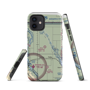 Brekhus Field (2ND9) VFR Sectional  Tough iPhone Case