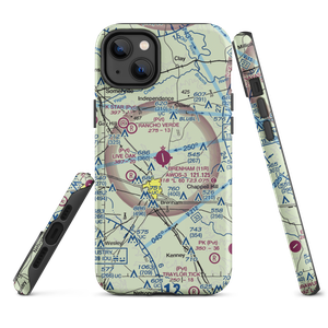 Brenham Municipal Airport (11R) VFR Sectional  Tough iPhone Case