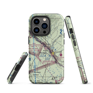 Bresett'S Mountainside Airport (17ME) VFR Sectional  Tough iPhone Case