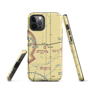 Bressler Field (5K0) VFR Sectional  Tough iPhone Case