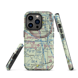 Bresson Airport (C82) VFR Sectional  Tough iPhone Case