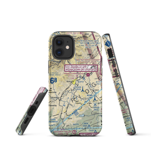 Brevard Airport (NC16) VFR Sectional  Tough iPhone Case