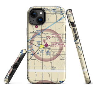 Brewster Field (HDE) VFR Sectional  Tough iPhone Case