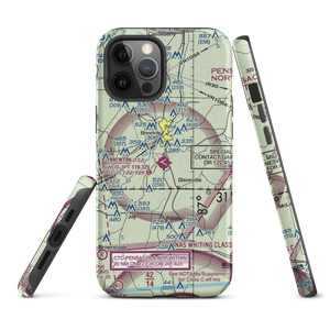 Brewton Municipal Airport (12J) VFR Sectional  Tough iPhone Case