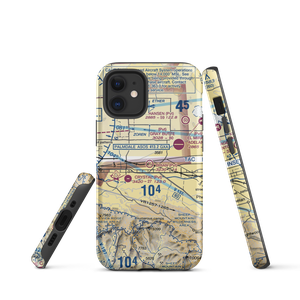 Brian Ranch Airport (CL13) VFR Sectional  Tough iPhone Case