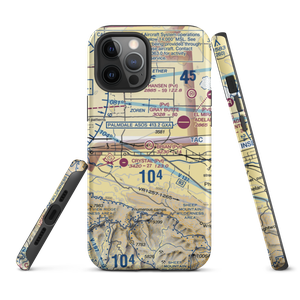 Brian Ranch Airport (CL13) VFR Sectional  Tough iPhone Case