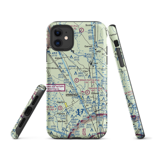 Briar Patch Airport (9GA1) VFR Sectional  Tough iPhone Case