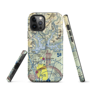 Bridge Bay Resort Seaplane Base (H77) VFR Sectional  Tough iPhone Case