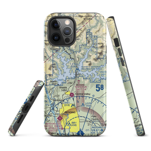 Bridge Bay Resort Seaplane Base (H77) VFR Sectional  Tough iPhone Case