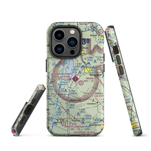 Bridgeport Municipal Airport (XBP) VFR Sectional  Tough iPhone Case