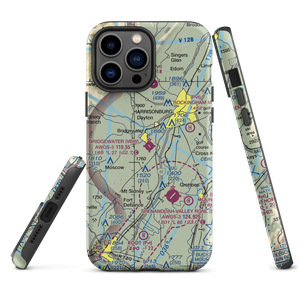 Bridgewater Air Park (VBW) VFR Sectional  Tough iPhone Case