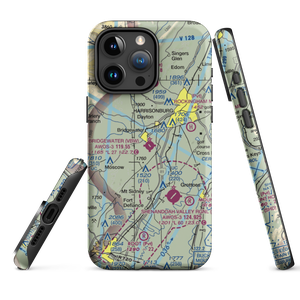 Bridgewater Air Park (VBW) VFR Sectional  Tough iPhone Case