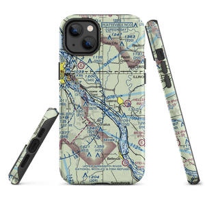 Briggs Brothers Airfield (77LL) VFR Sectional  Tough iPhone Case