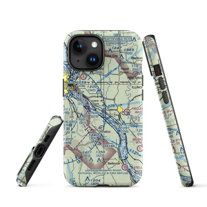 Briggs Brothers Airfield (77LL) VFR Sectional  Tough iPhone Case