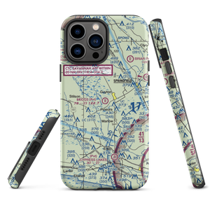 Briggs Field (GA43) VFR Sectional  Tough iPhone Case