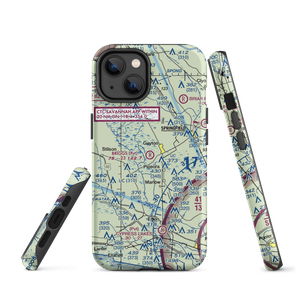 Briggs Field (GA43) VFR Sectional  Tough iPhone Case