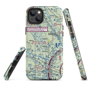 Briggs Field (GA43) VFR Sectional  Tough iPhone Case