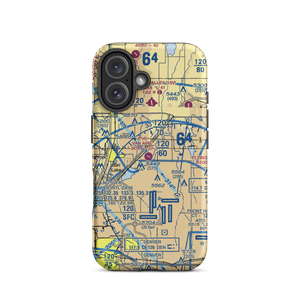 Brighton Van-Aire Estates Airport (CO12) VFR Sectional  Tough iPhone Case