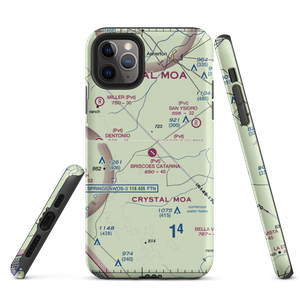 Briscoes Catarina Ranch Airport (1TE1) VFR Sectional  Tough iPhone Case