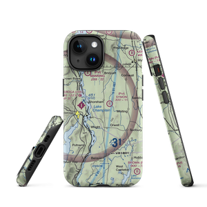 Brisson Airport (37VT) VFR Sectional  Tough iPhone Case