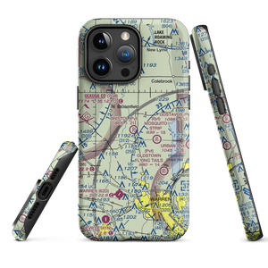 Bristol Airstrip (2OA1) VFR Sectional  Tough iPhone Case